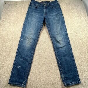 Urban Pipeline Max Flex Regular Fit Jeans Mens 32x34 Blue Denim Cotton Straight